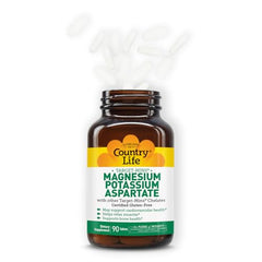 Country Life Target-Mins capsules on a spoon for convenient daily use
