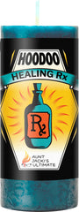 Aunt Jacki's Ultimate Healing Rx Candle front view for calming rituals