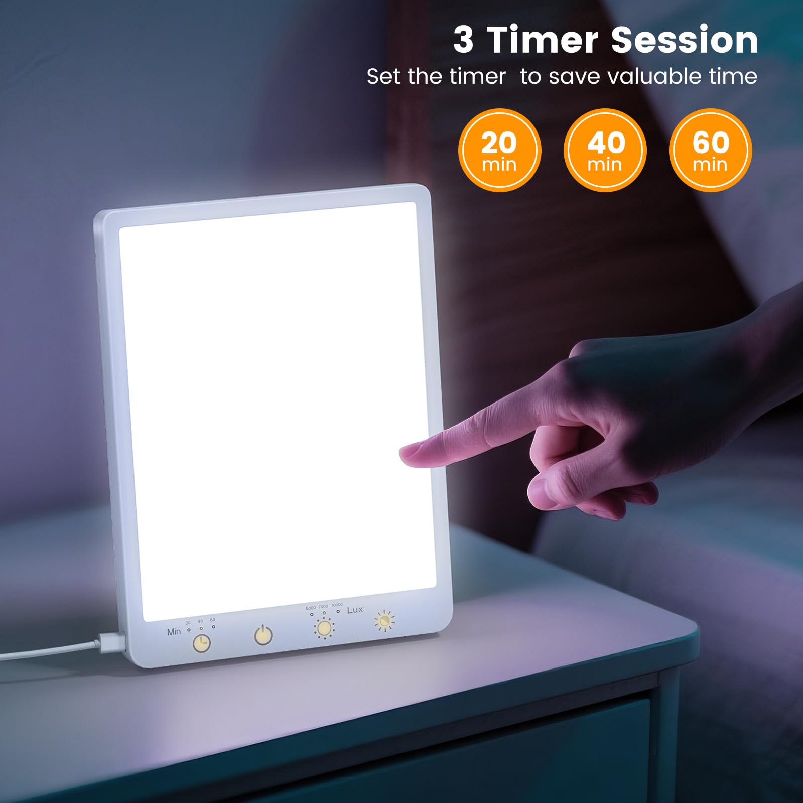 Covozon FCC certified lamp for safe daily use