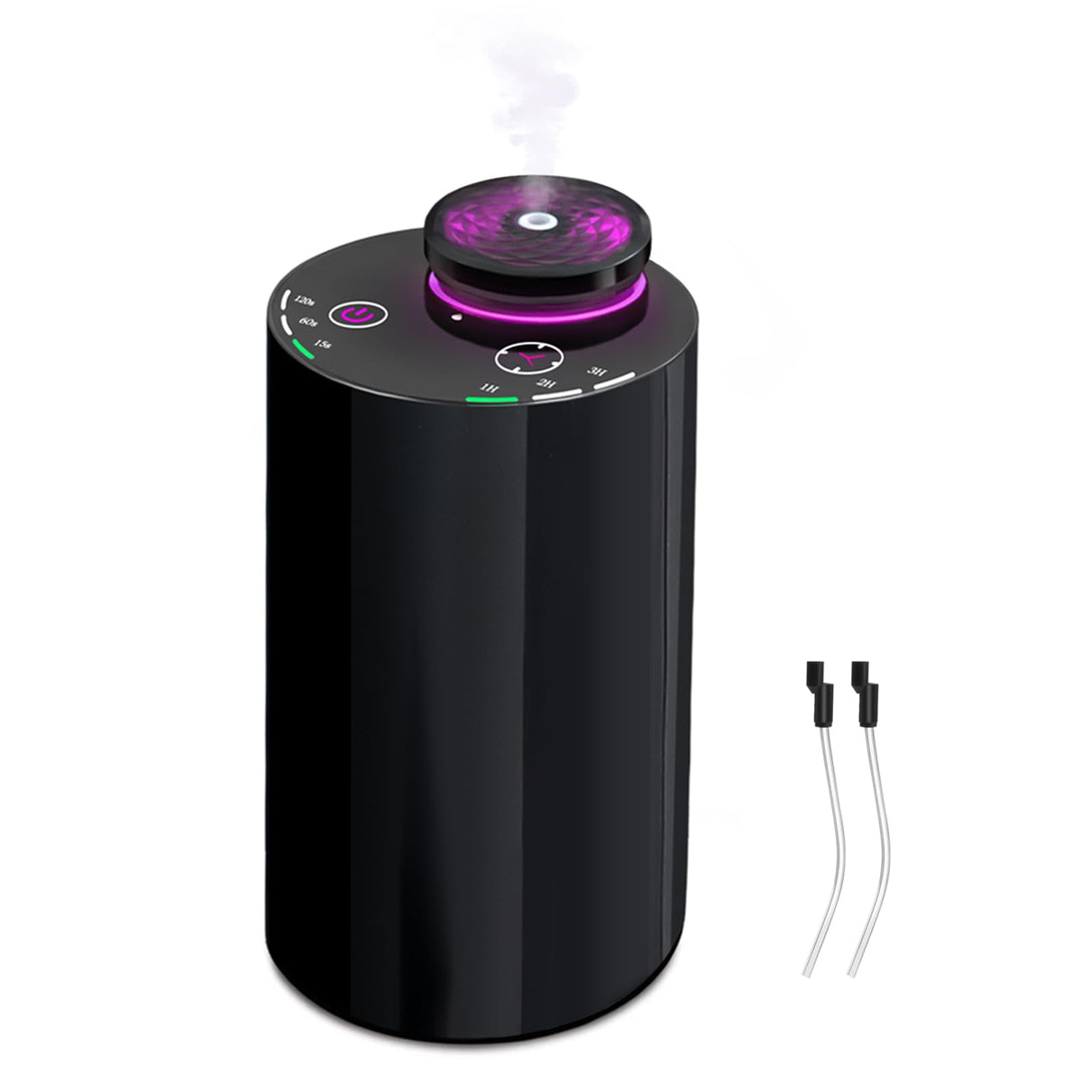 Covozon waterless diffuser front view highlights compact cordless design for home use