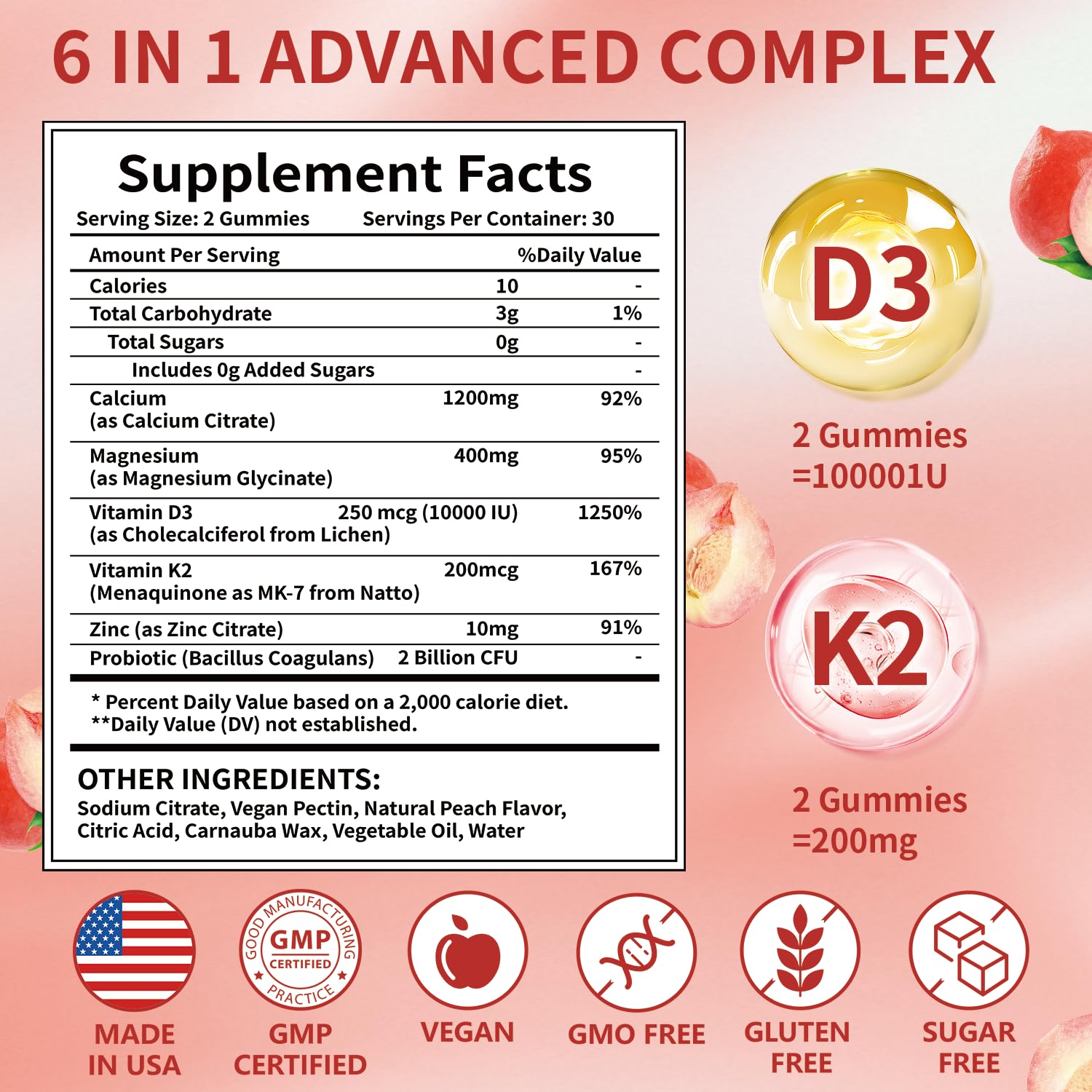 Pouring Crasye gummies from the bottle highlights easy daily chews.