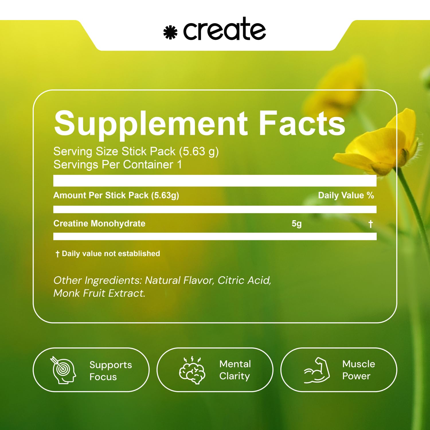 Create beverage mix for workouts in water, juice, or coffee.