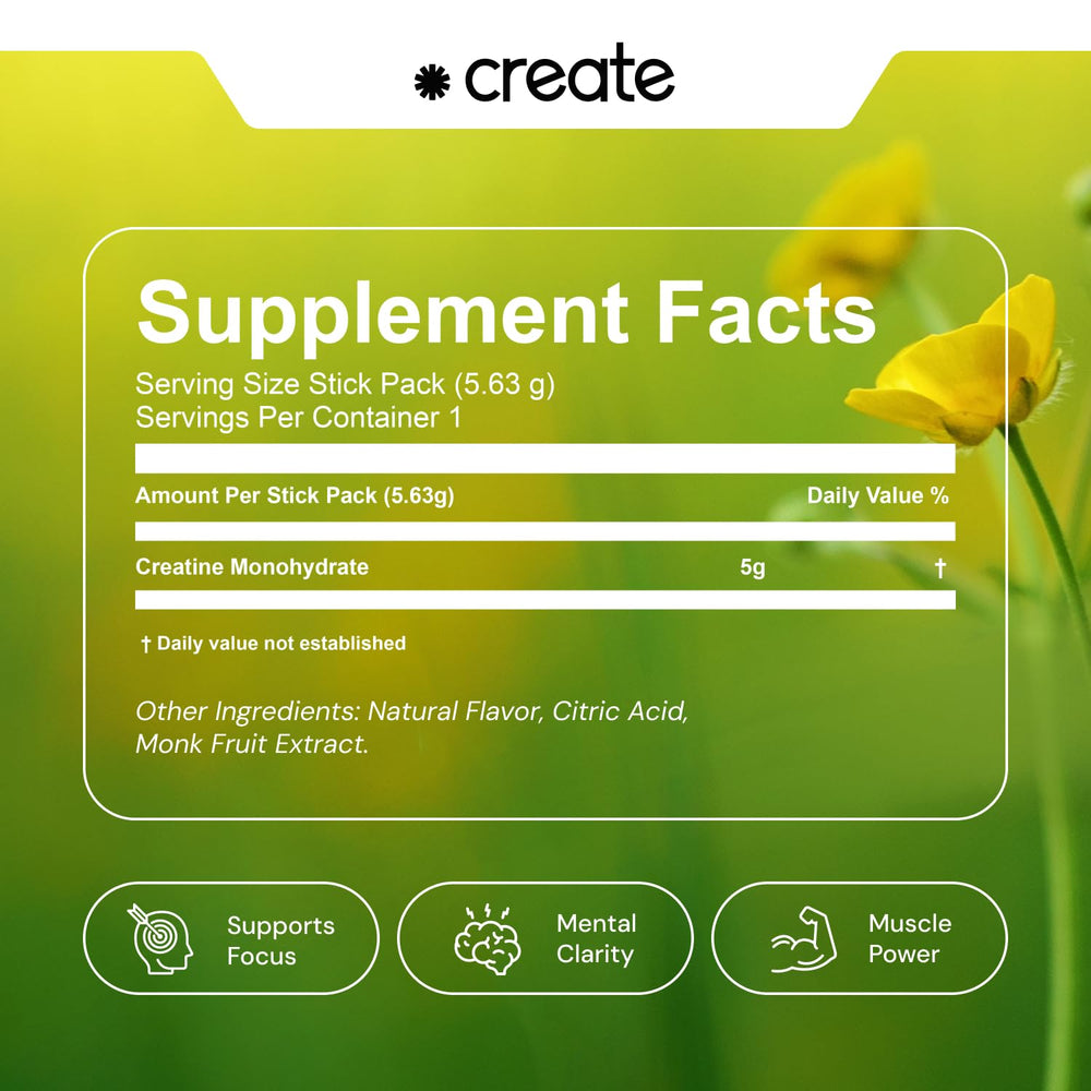 Create beverage mix for workouts in water, juice, or coffee.