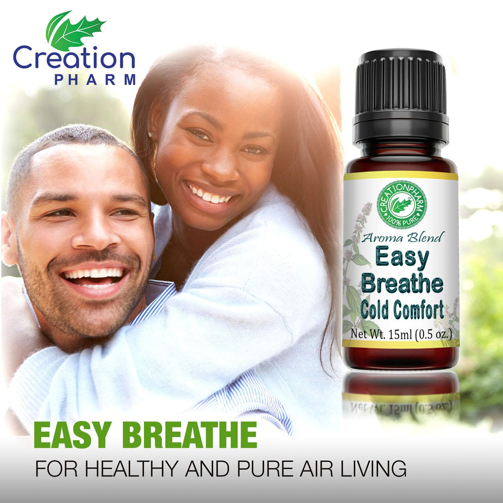 Creation Pharm Easy Breathe diffuser mist creating calm space.