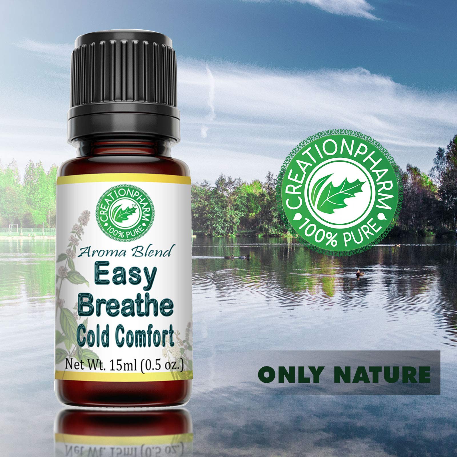 Creation Pharm Easy Breathe diffuser in room for a refreshed atmosphere.