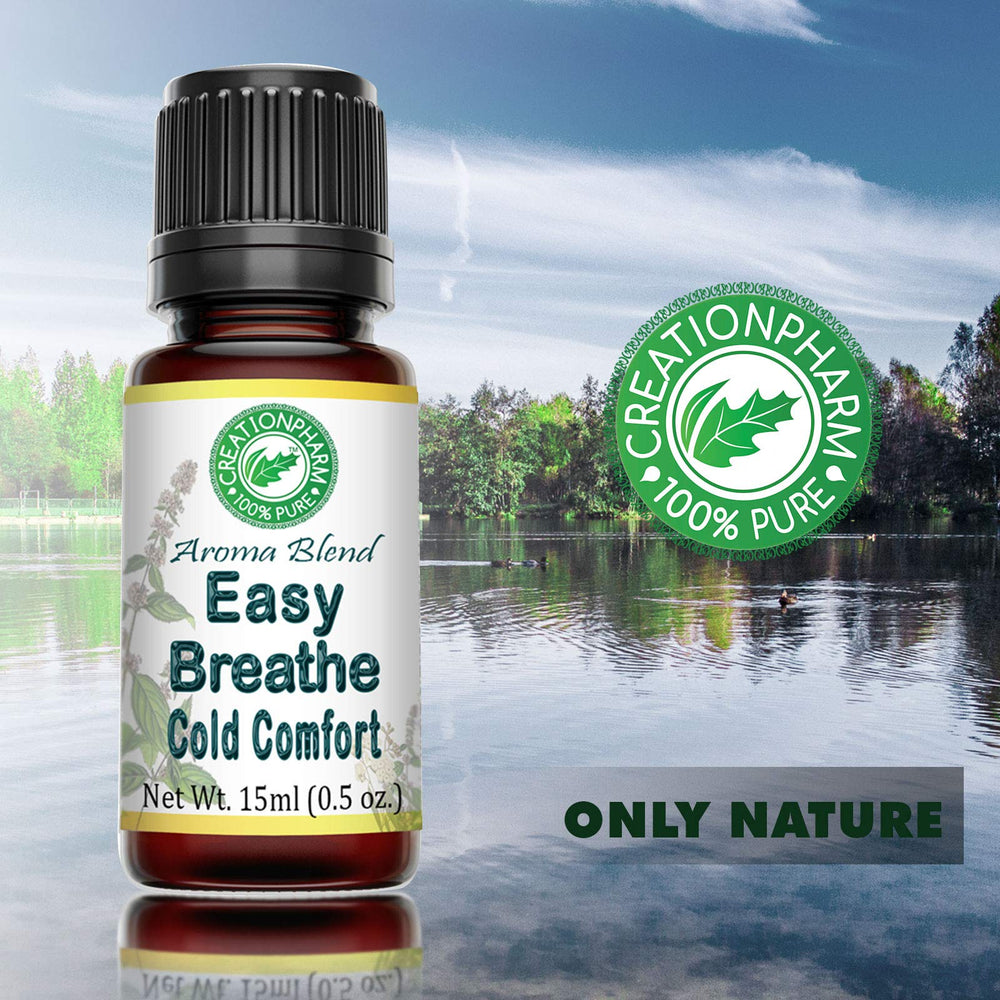 Creation Pharm Easy Breathe diffuser in room for a refreshed atmosphere.