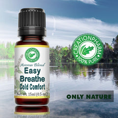 Creation Pharm Easy Breathe diffuser in room for a refreshed atmosphere.