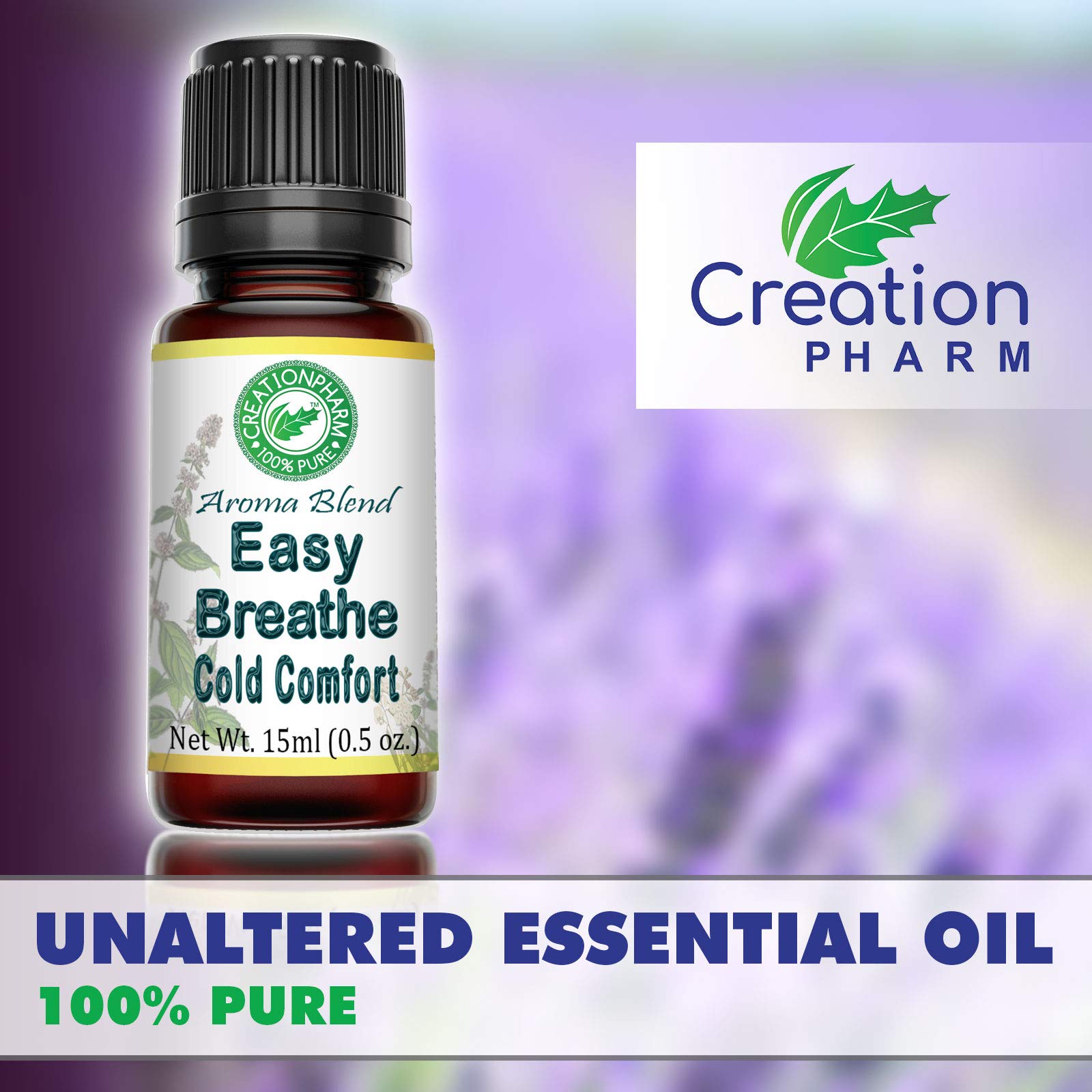 Creation Pharm Easy Breathe packaging with product details.
