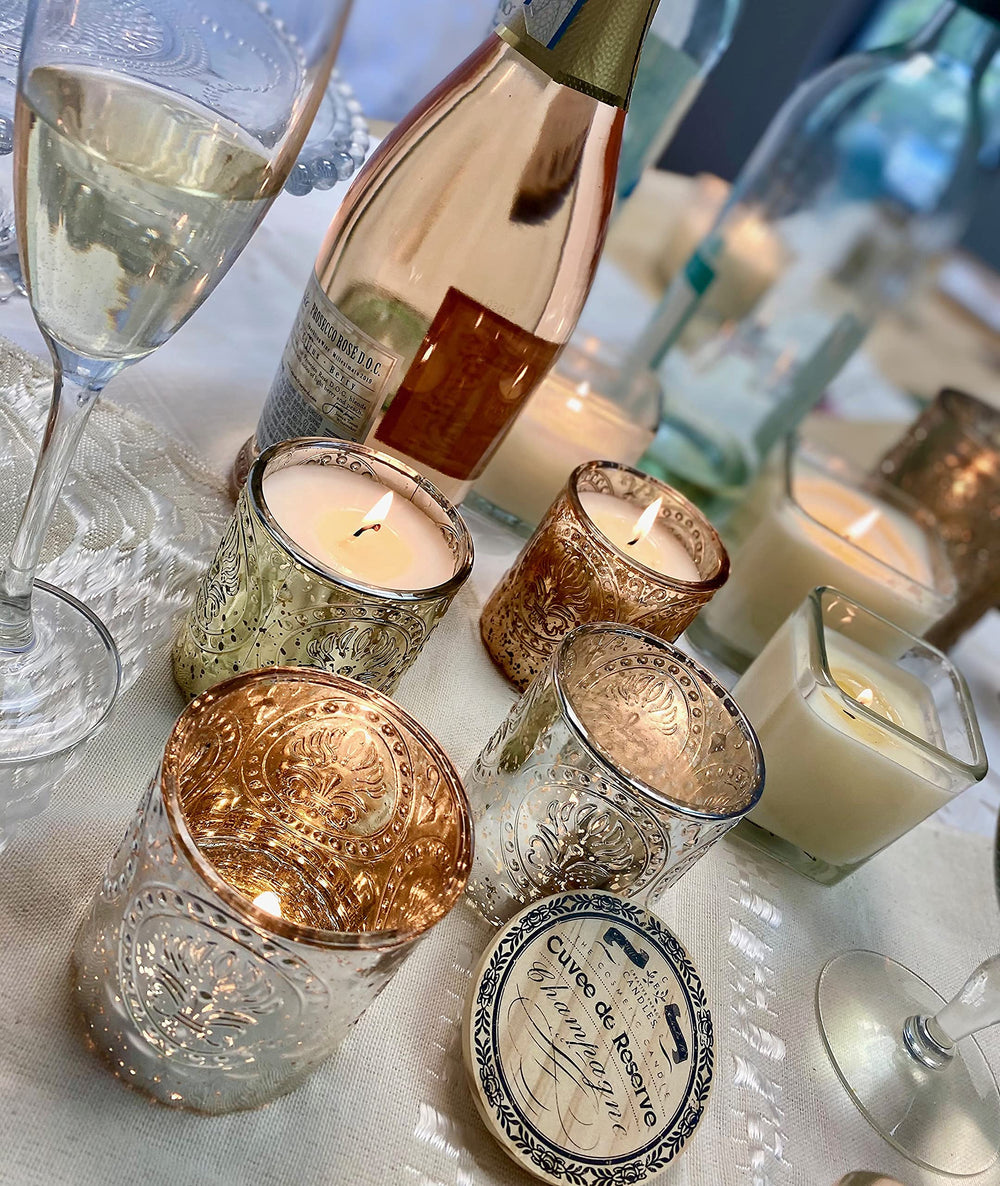 Creative Energy Candles burn time up to 60 hours for extended ambiance.