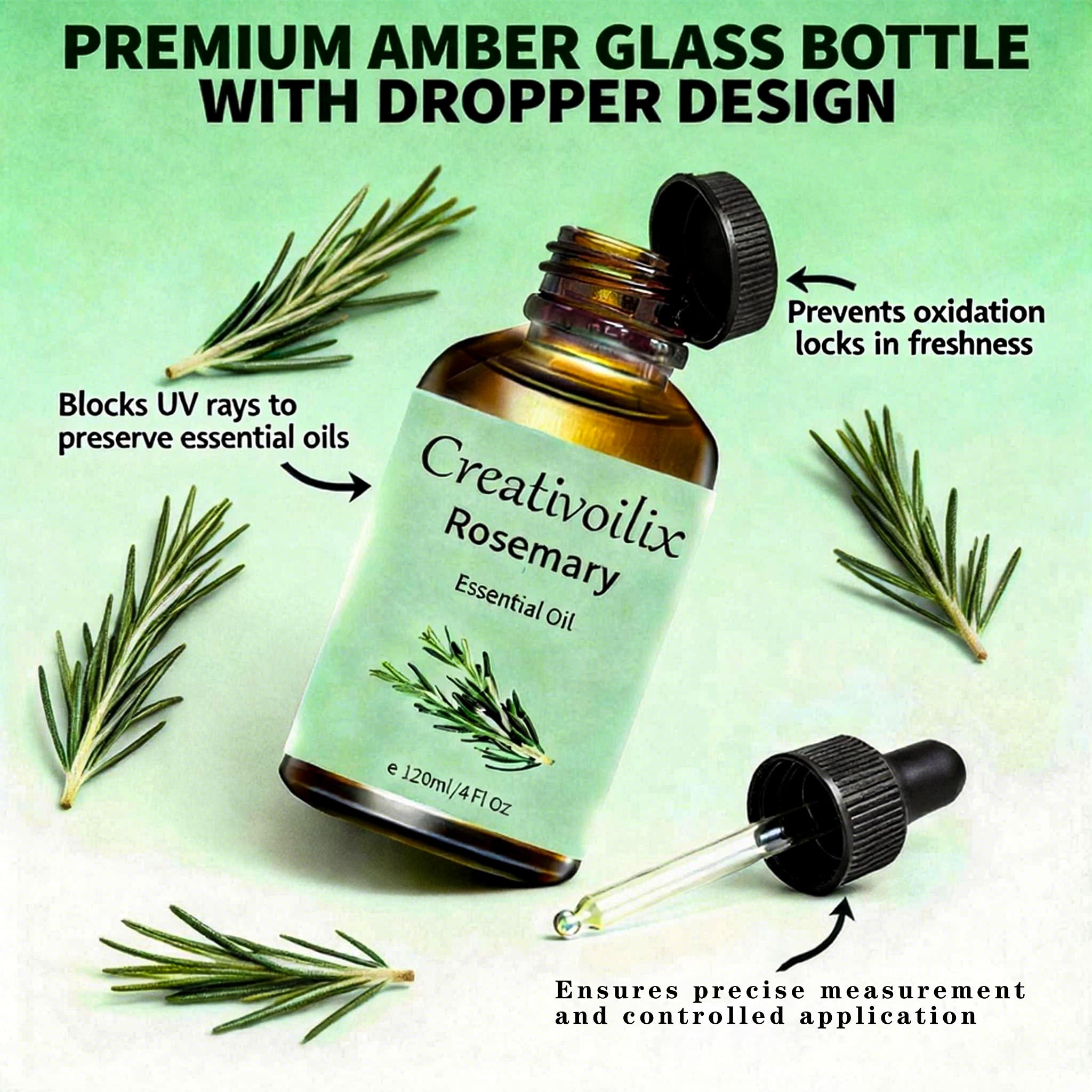 Creativoilix rosemary oil makes a thoughtful gift for wellness enthusiasts.
