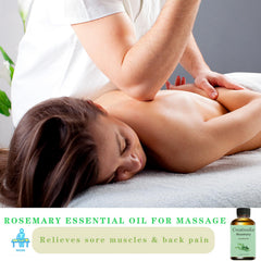 Creativoilix rosemary oil for clear, balanced skin when diluted.