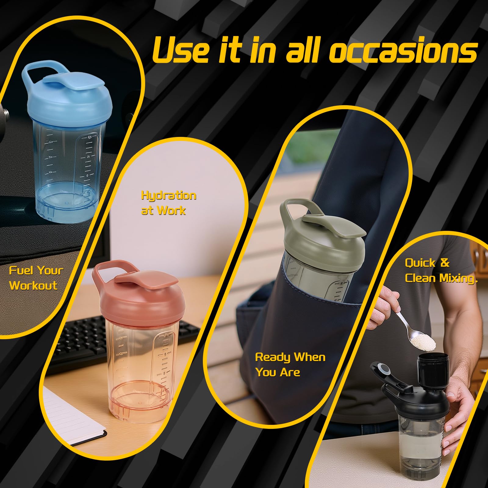 CREAWELLAY 24oz large bottle suitable for longer sessions