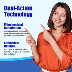 Crobirware NAC-300mg capsules indicating mitochondrial support