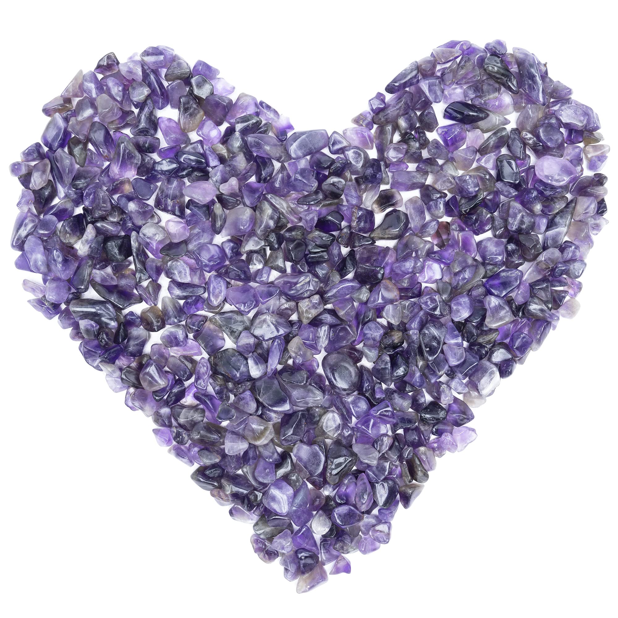 Crocon amethyst chips small pieces for jewelry making.