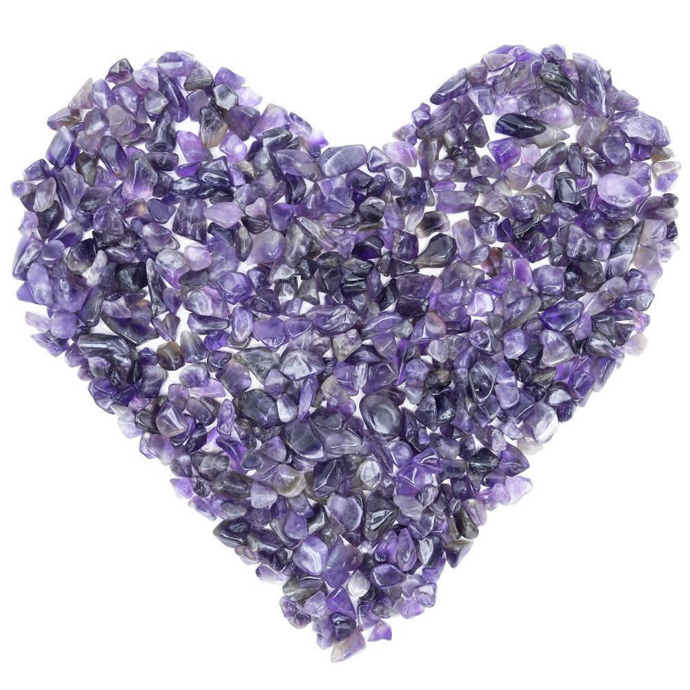 Crocon amethyst chips small pieces for jewelry making.