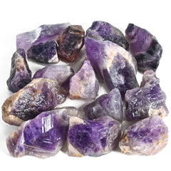 Crocon amethyst rough stones bulk for chakra balance and mindful focus