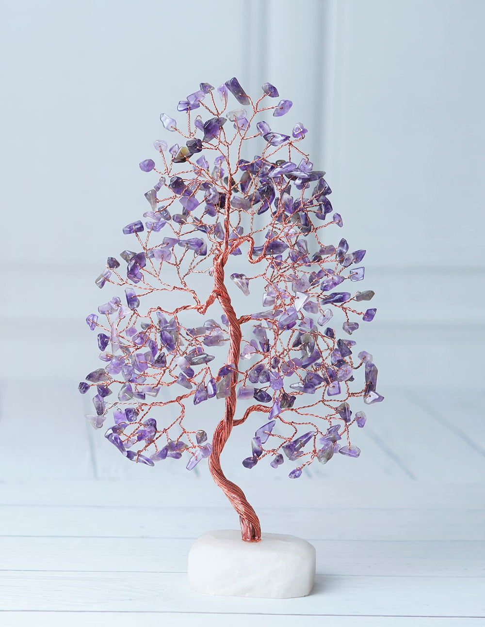 Crocon Amethyst Tree Gift Packaging makes a thoughtful present for special occasions.