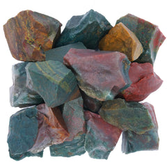Crocon Bloodstone rough stones 1 lb pack for chakra balancing inspiration