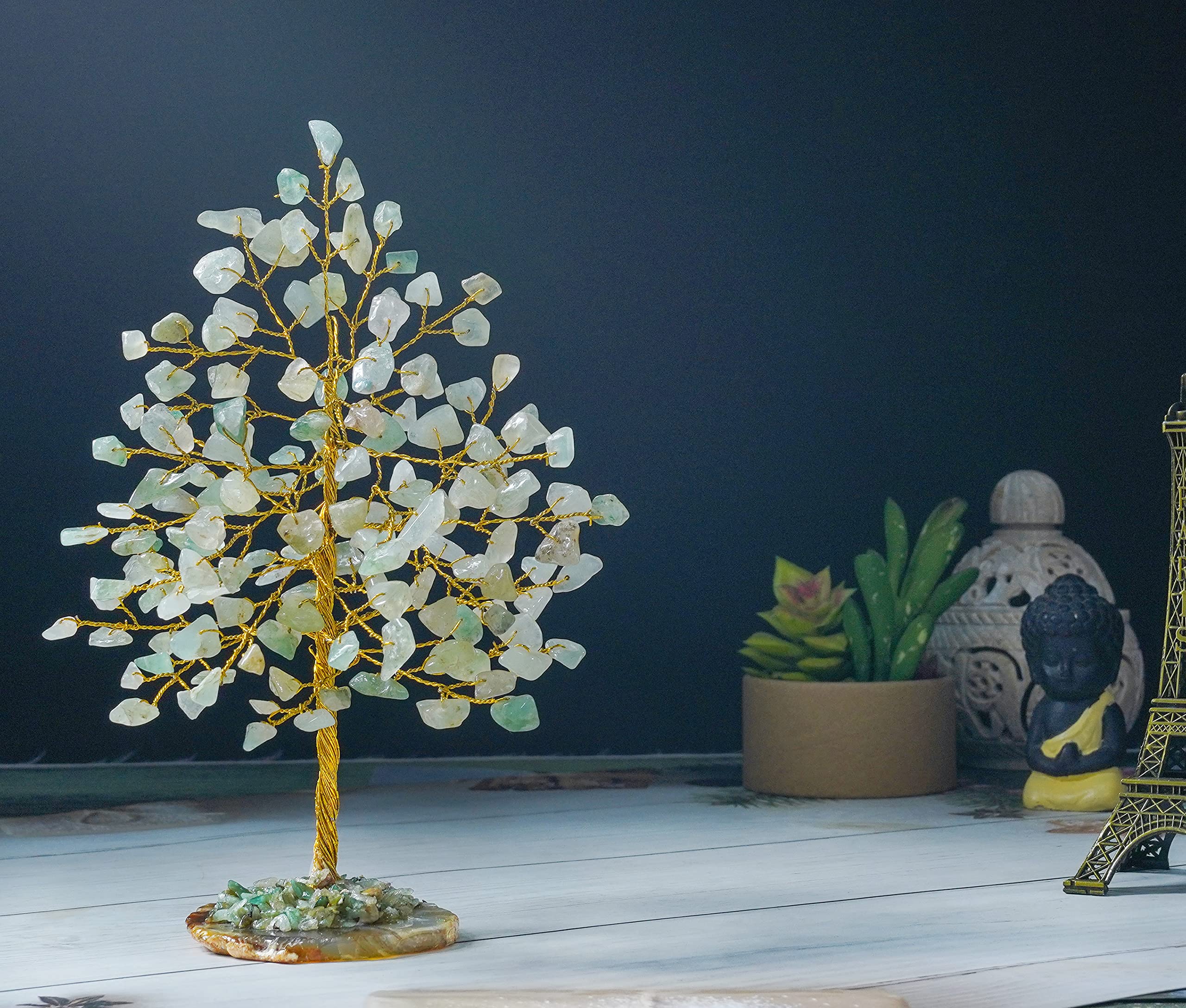 Crocon crystal tree of life branches promotes balance and reflection