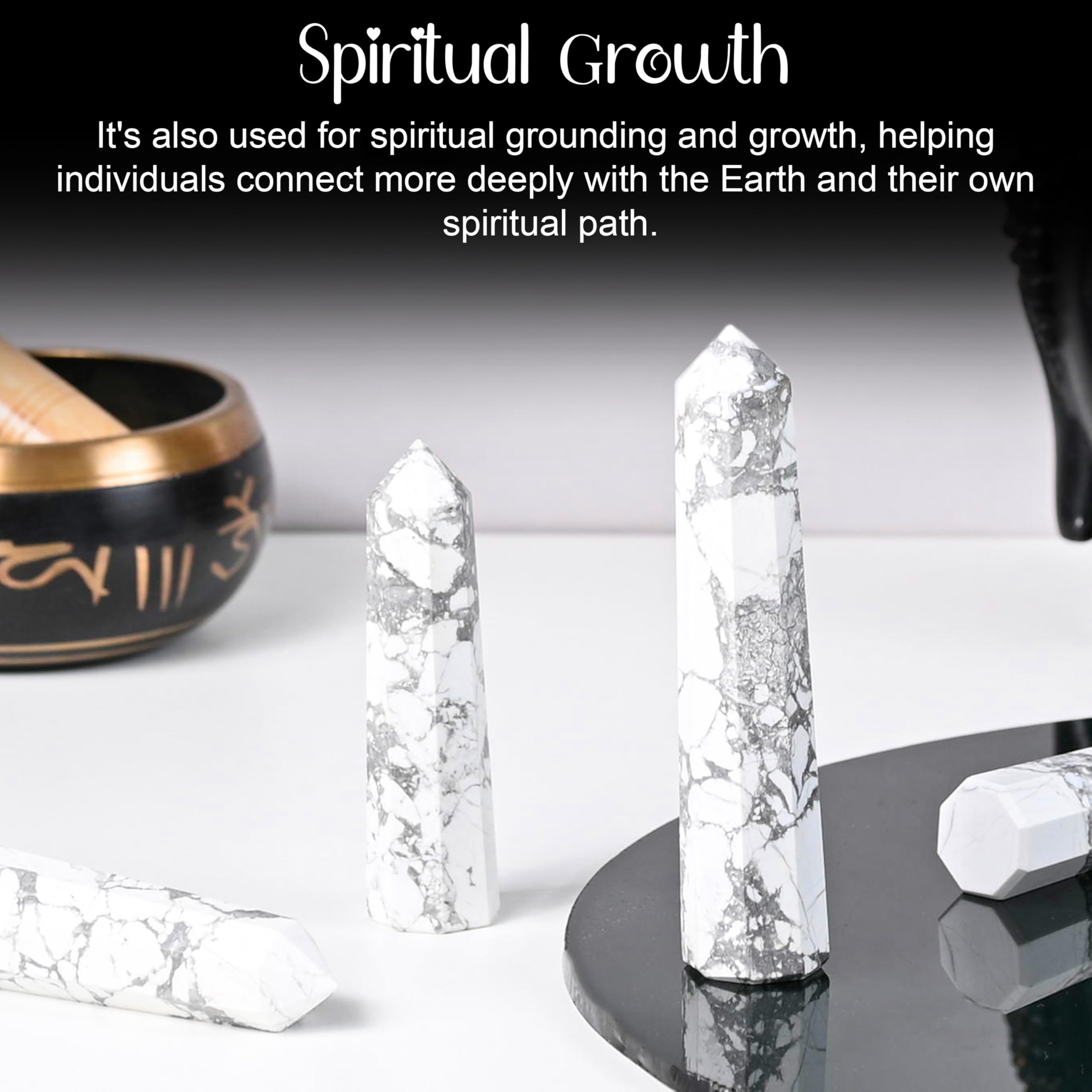 Crocon crystal wand office decor enhances a calm, focused environment.