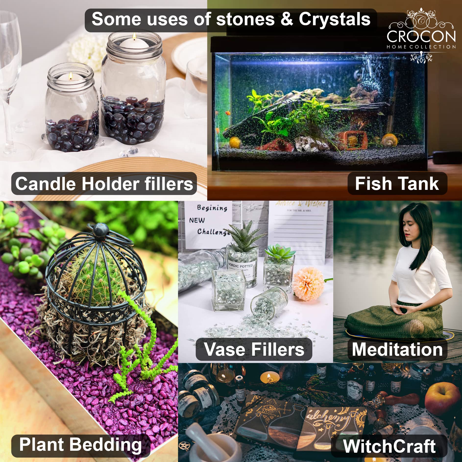 Crocon Dragon Bloodstone stones for chakra balancing practice