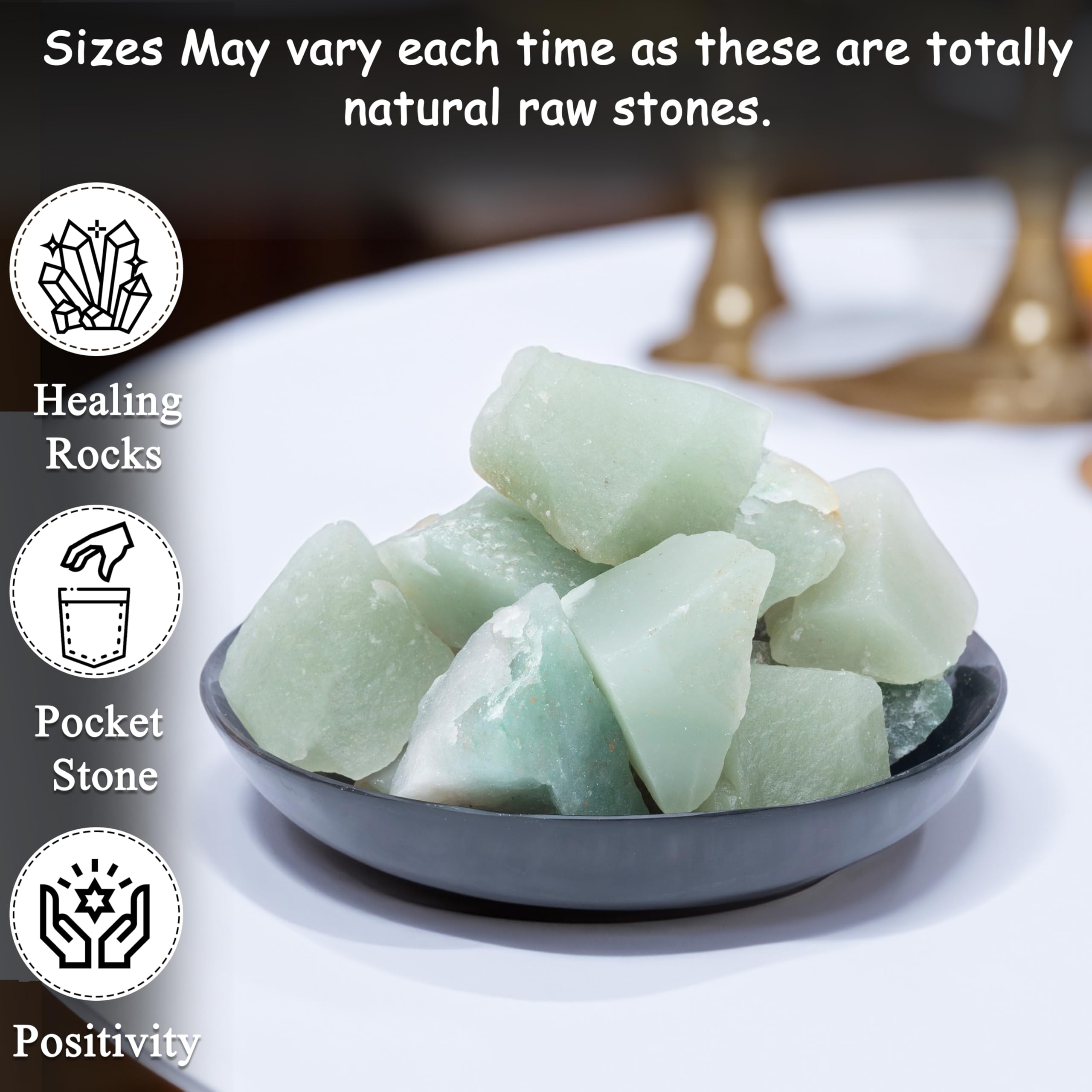 Crocon green jade rough stones for jewelry project creation