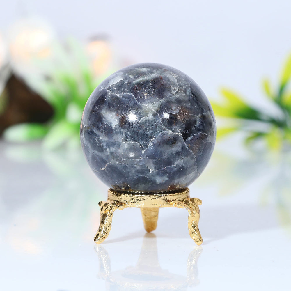 Crocon meditation sphere enhancing focus during mindful practice.