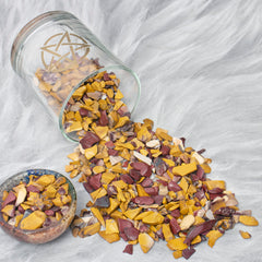 Crocon Mookaite Jesper grounding stones suitable for meditation and Earth connection.