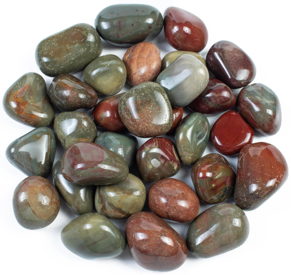 Crocon natural gemstones note highlights authenticity and unique piece variety