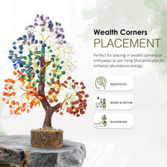 Crocon Natural Trunk Tree on desk promotes focus and serenity