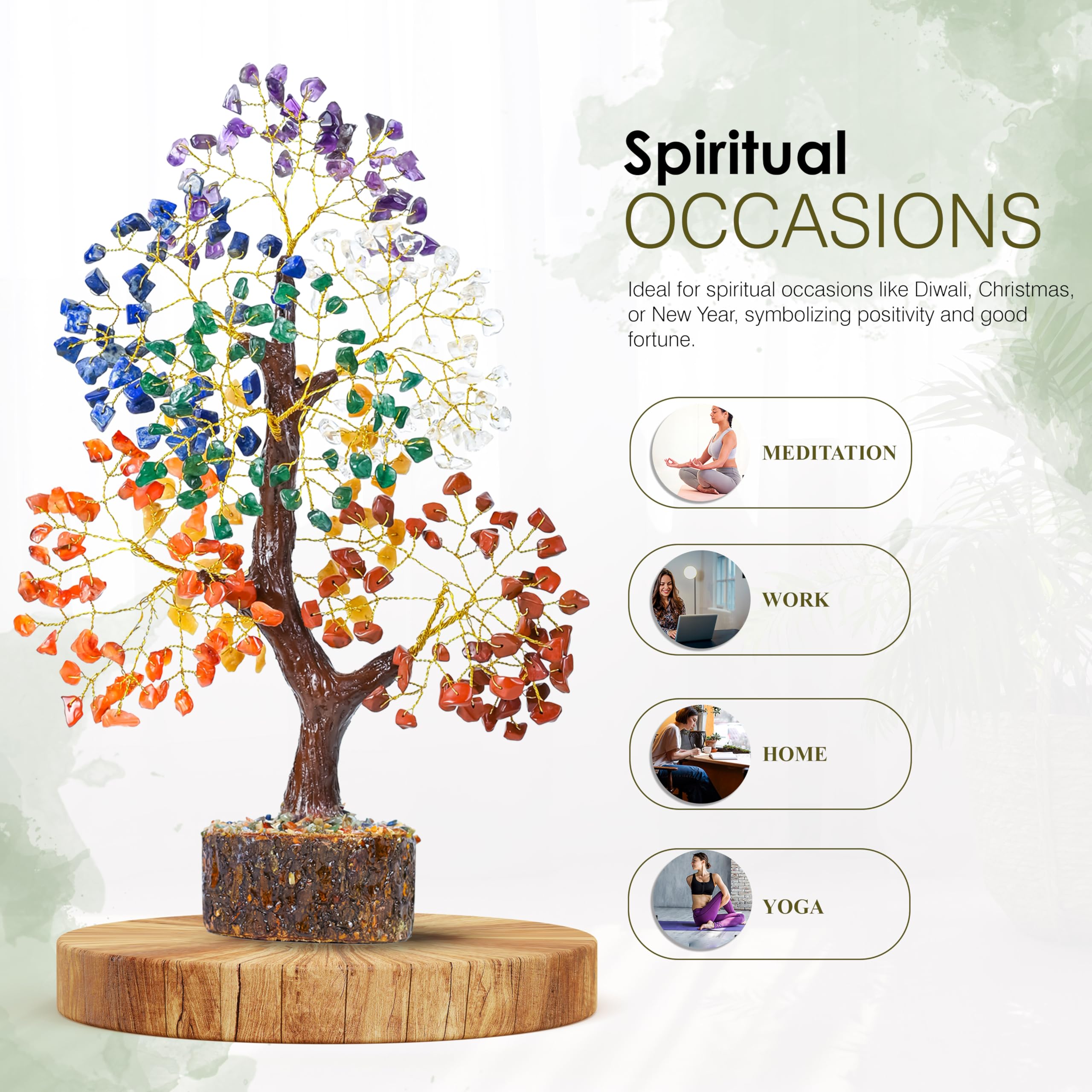 Crocon chakra tree gift-ready pack ideal for birthdays