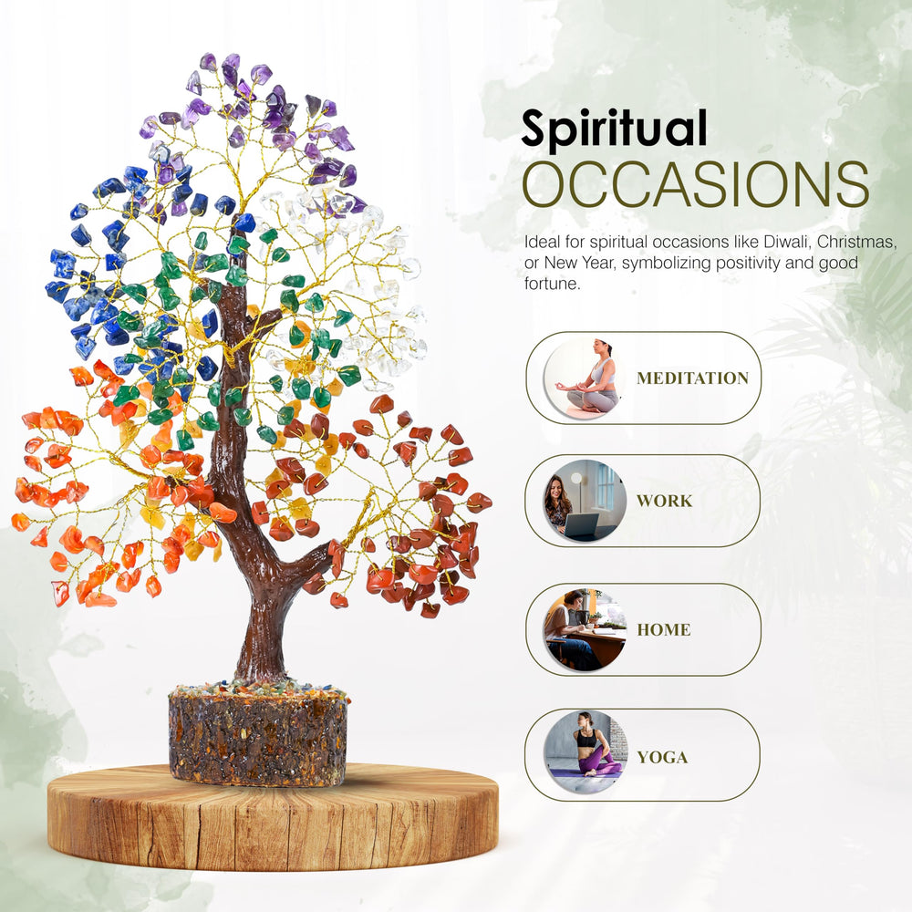 Crocon chakra tree gift-ready pack ideal for birthdays