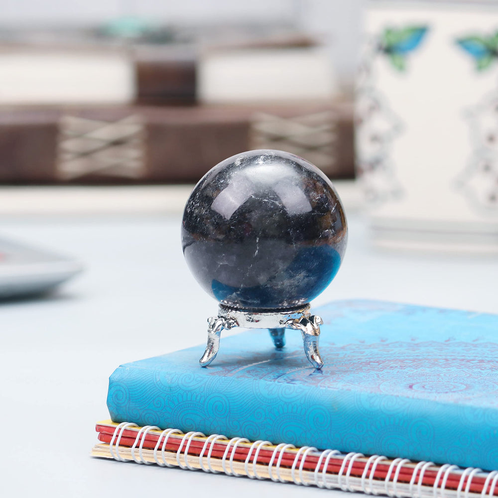 Crocon photography prop sphere with soft lighting for shoots.