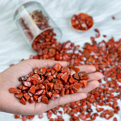 Crocon red jasper bulk stones ideal for crystal grids and mindful spaces.