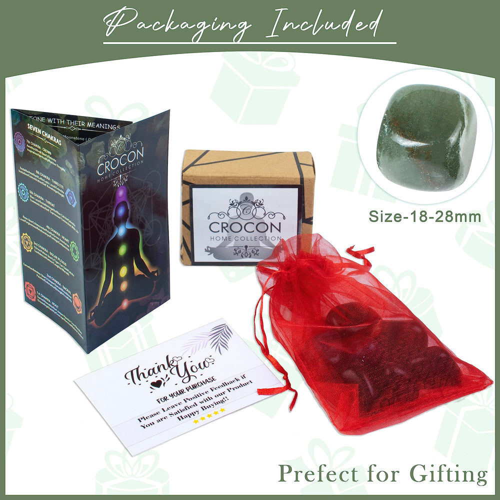 Crocon Reiki meditation stones help focus energy during practice
