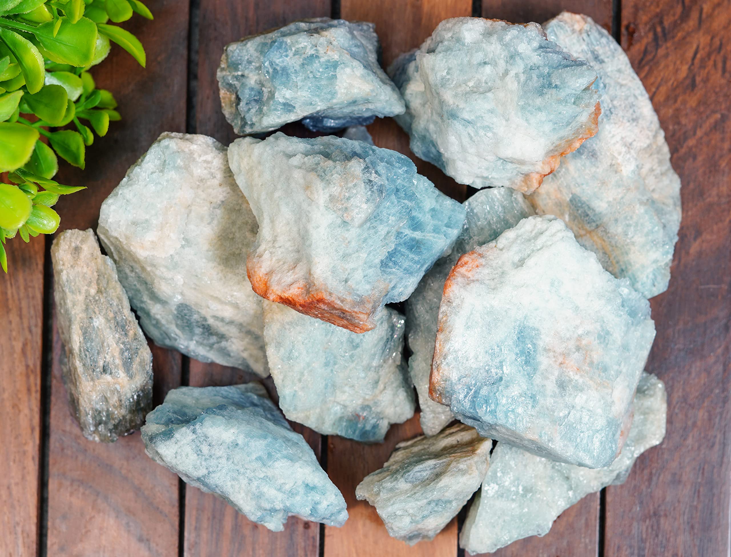 Crocon rough stones ready for tumbling and polishing projects