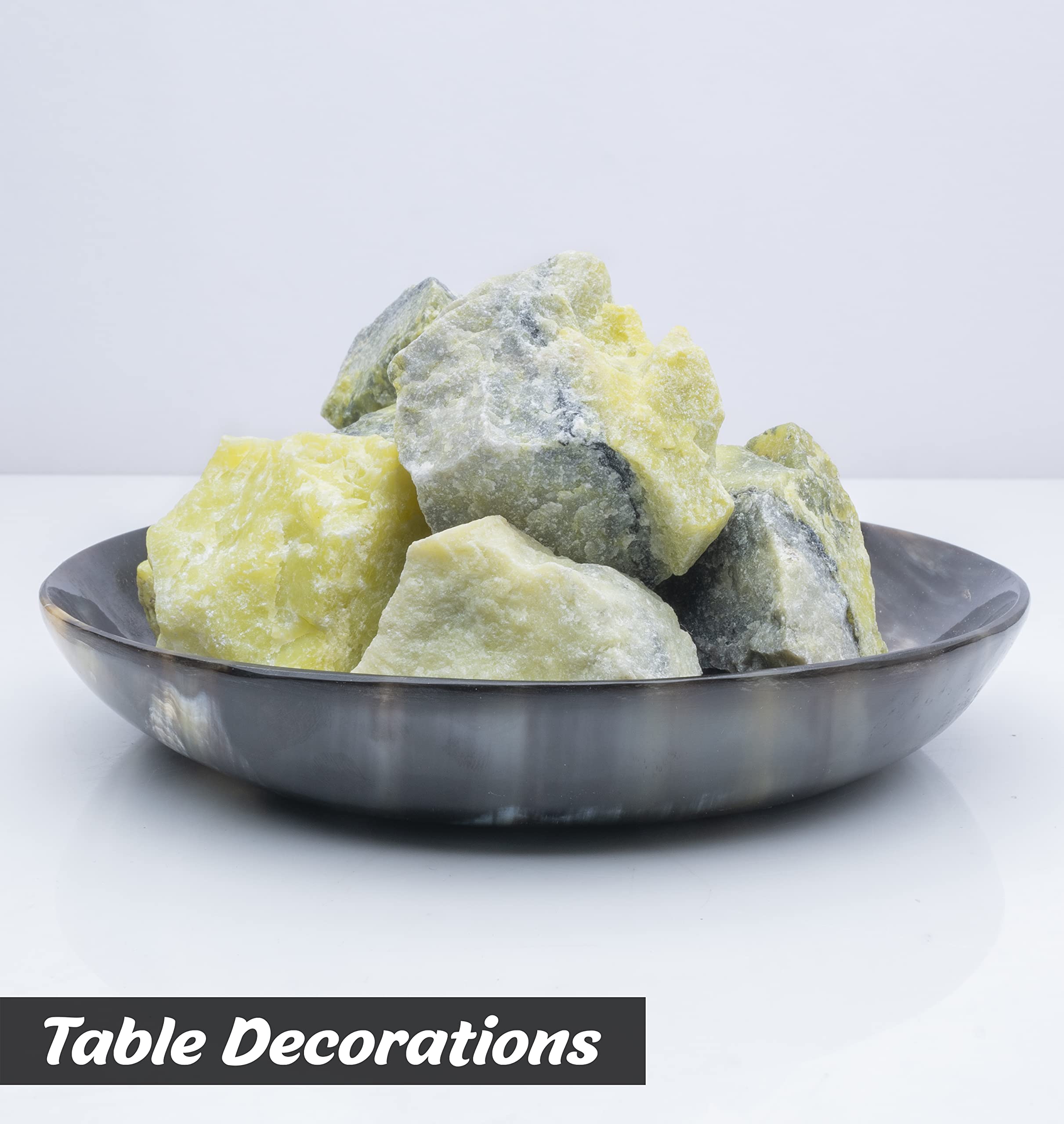 Crocon serpentine stones ideal for altar decor and home accents.