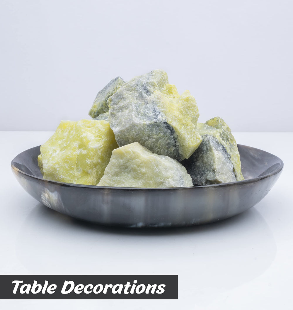 Crocon serpentine stones ideal for altar decor and home accents.