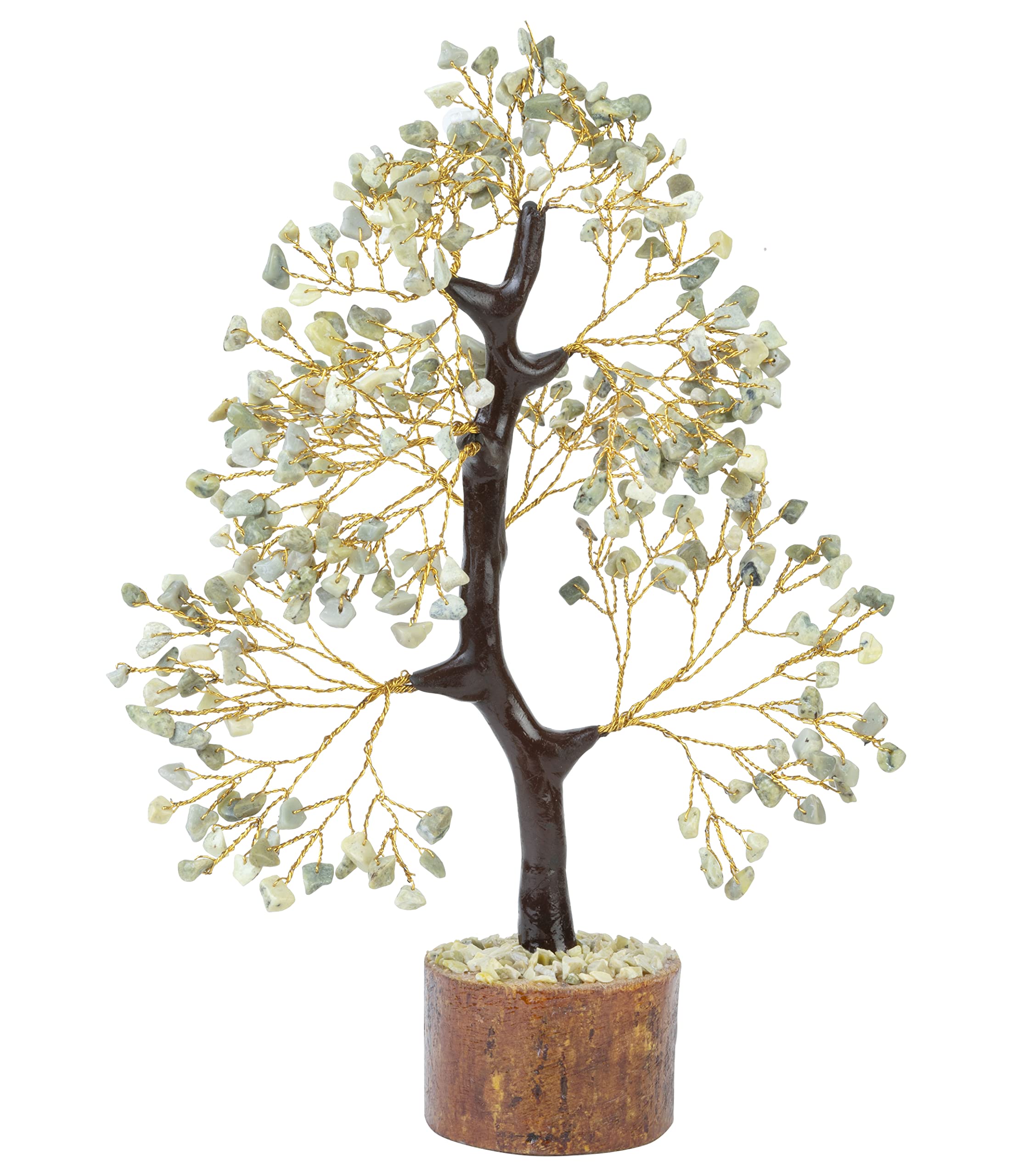 Crocon Serpentine Gemstone Tree thoughtful spiritual gift for harmony