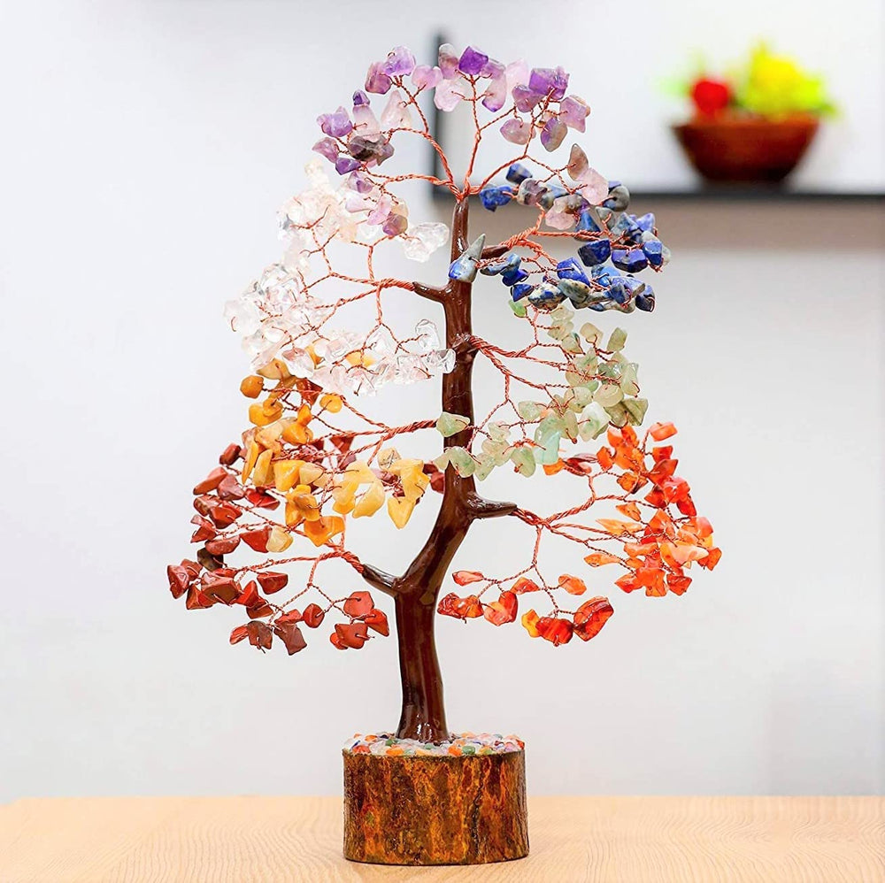 Crocon spiritual decor tree adornment enhancing home energy and calm.