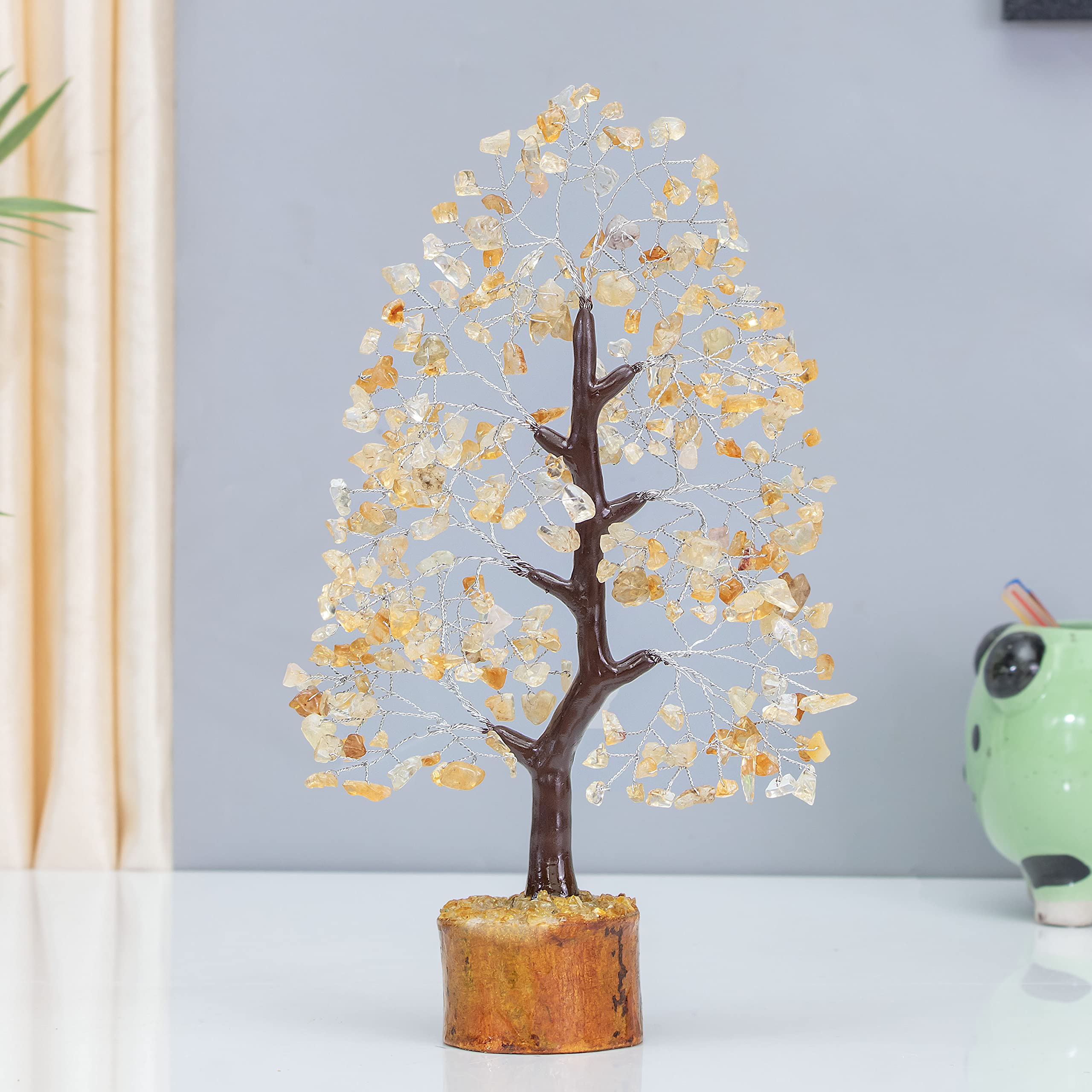 Crocon spiritual gift Citrine tree for thoughtful gift and mindful ambiance.