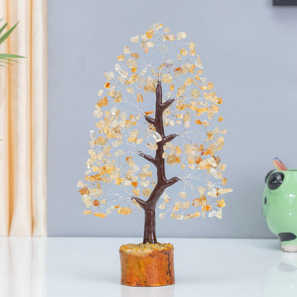 Crocon spiritual gift Citrine tree for thoughtful gift and mindful ambiance.