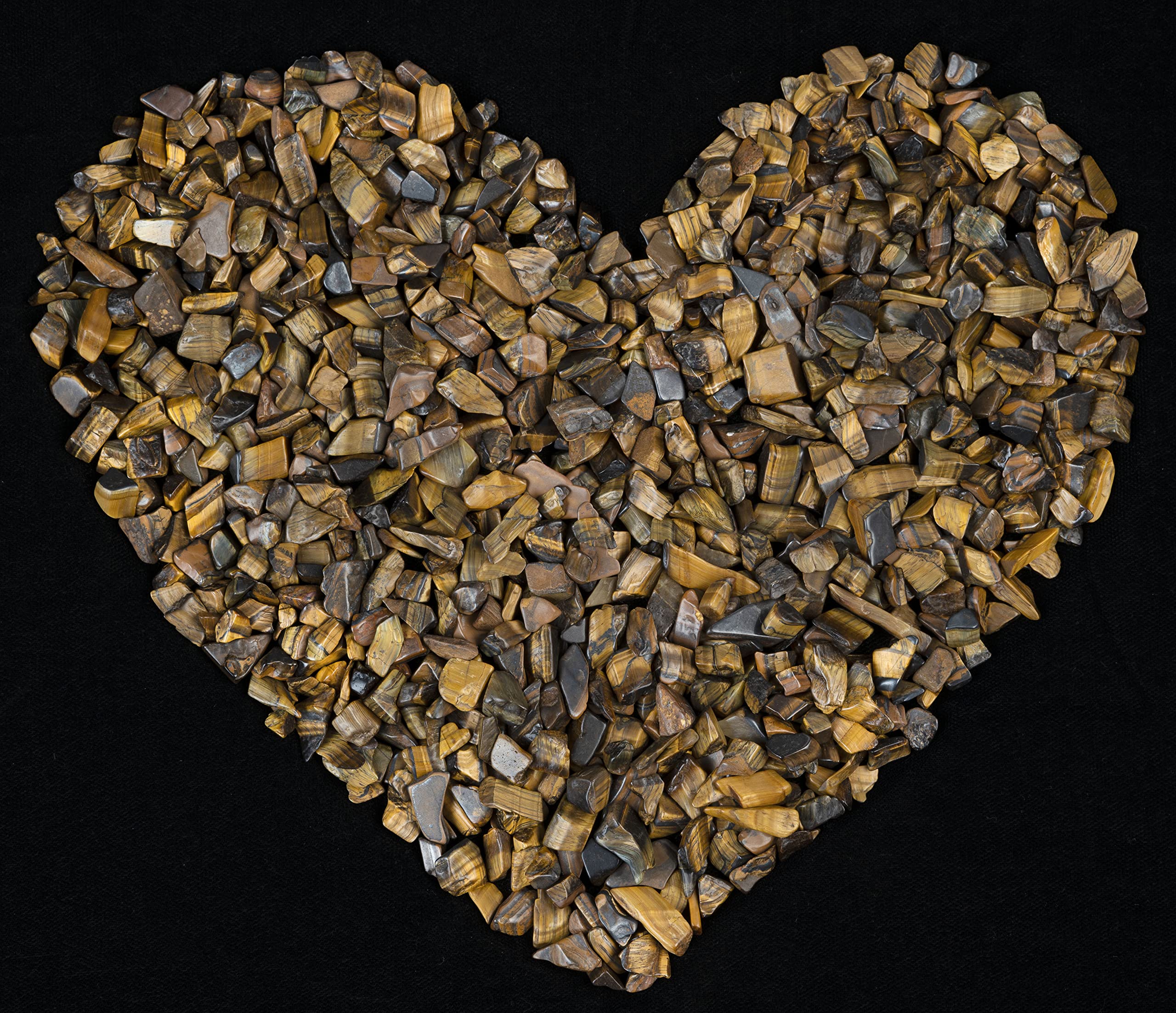 Crocon tiger eye chips for chakra-inspired decor and layouts