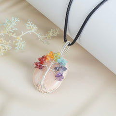 Crocon Wire-wrapped Peach Moonstone highlights handcrafted detail and radiant color.