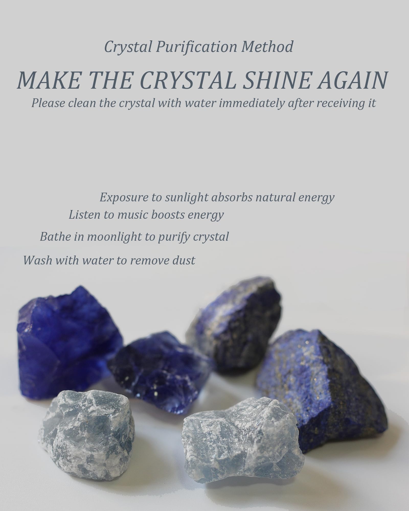 CRYSPAA chakra crystals for meditation and energy focus.