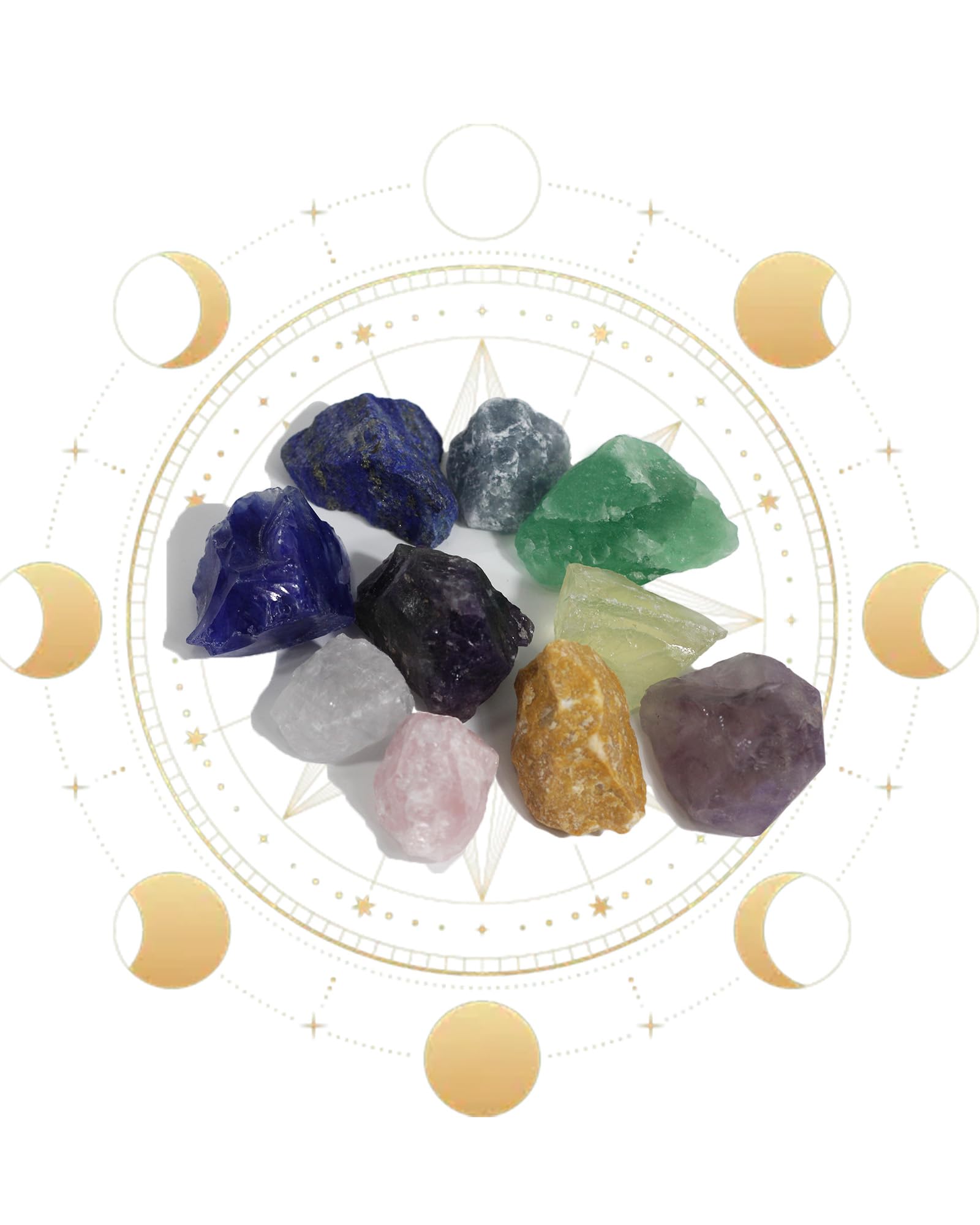 CRYSPAA crystal decor for witch kit and home ambiance.