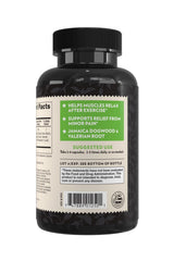 Crystal Star Muscle Relax capsules with valerian, Jamaica dogwood, and cramp bark