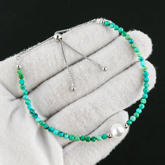 CRYSTALIS handcrafted gemstone beads highlighting unique color patterns