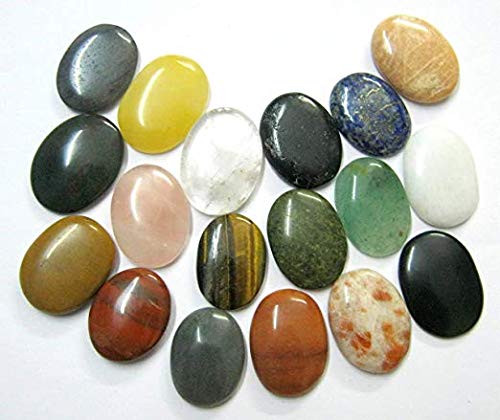 CRYSTALMIRACLE thumb-sized stone for stress relief and daily focus.