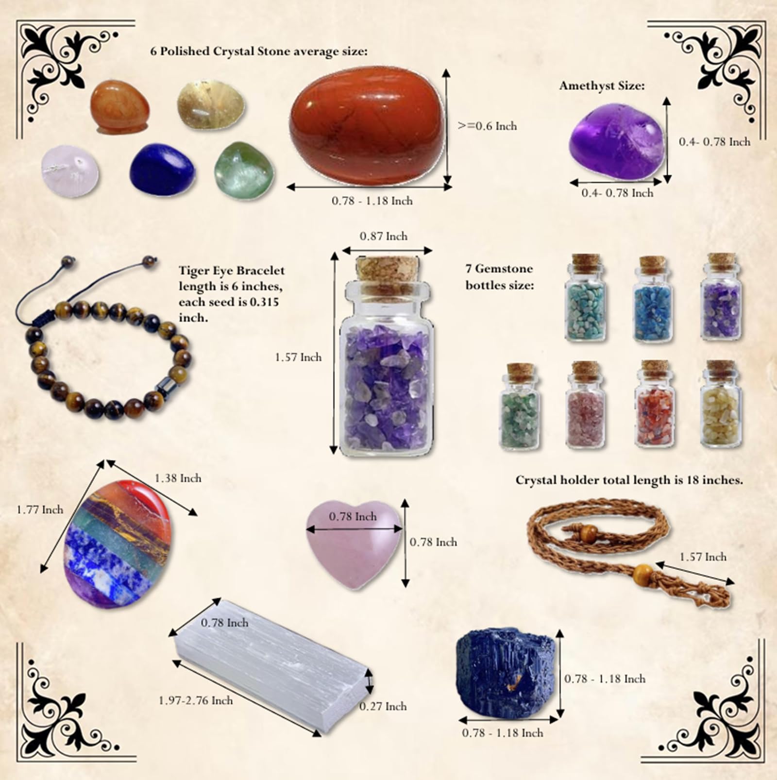 Crystals and Healing Stones Set raw black tourmaline for protective energy.